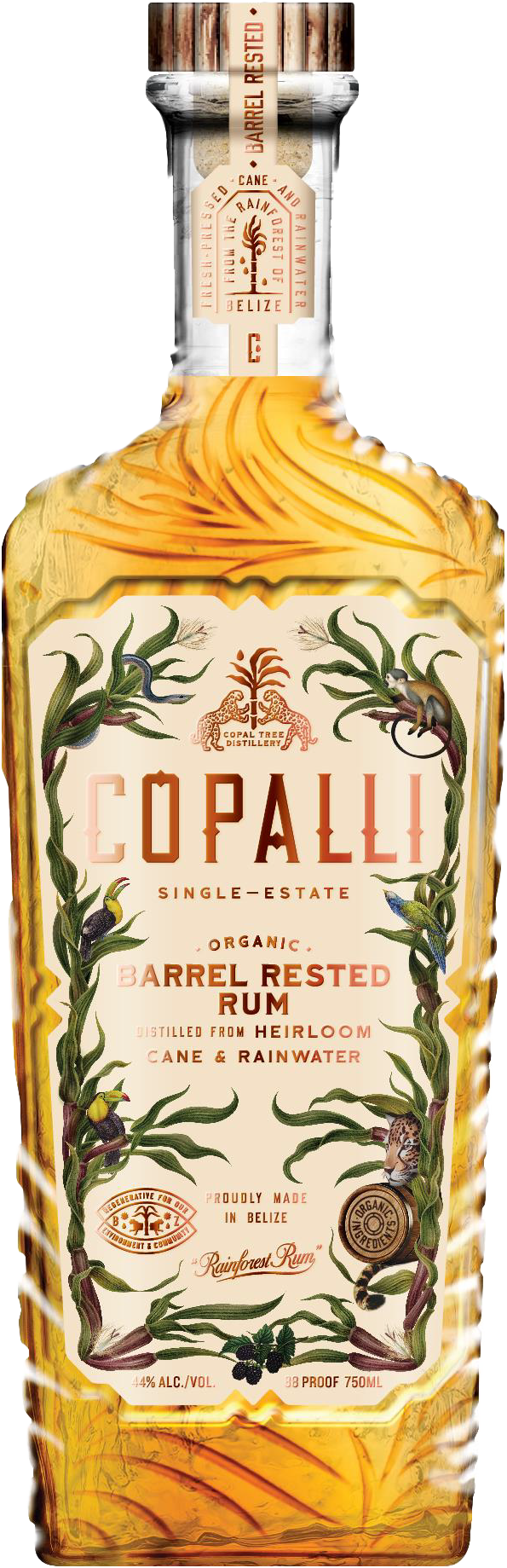 Copalli Organic Barrel Rested Rum