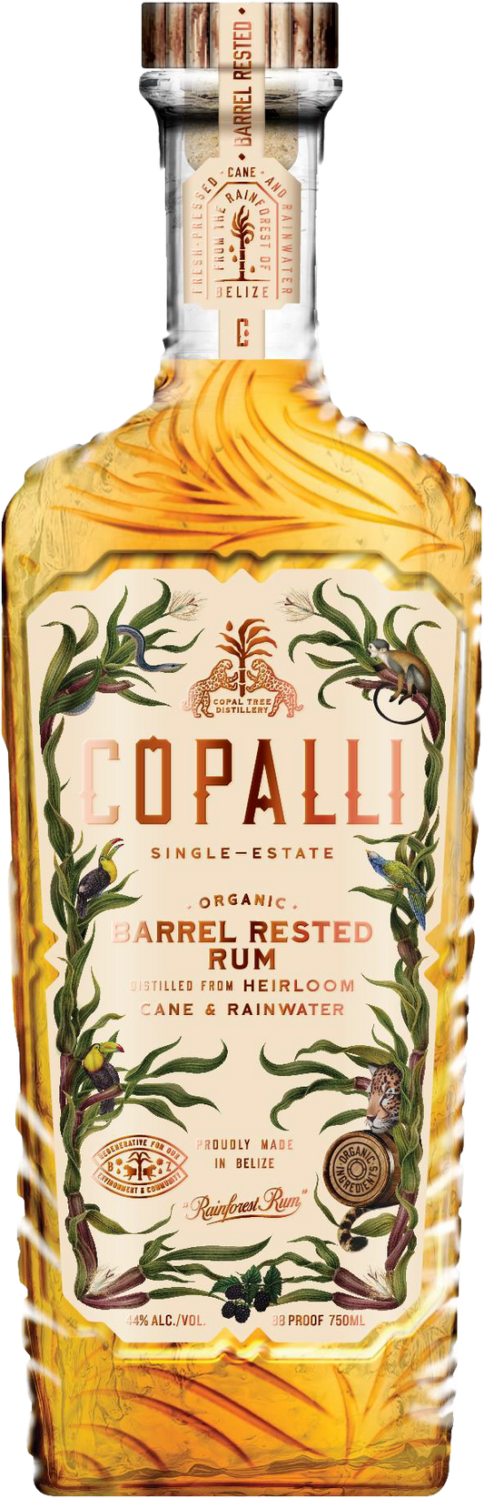 Copalli Organic Barrel Rested Rum